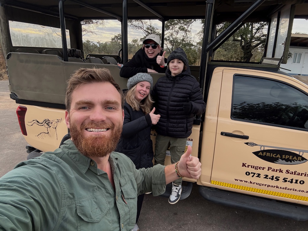 Kruger Safari Selfie