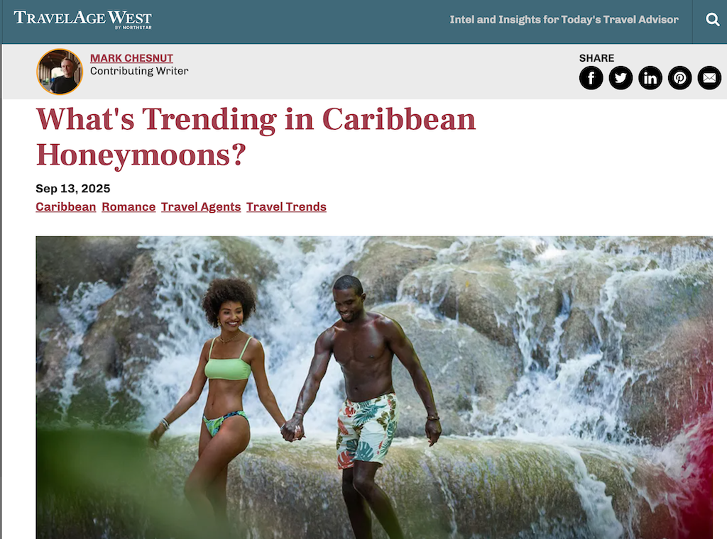 What's Trending in Caribbean Honeymoons?