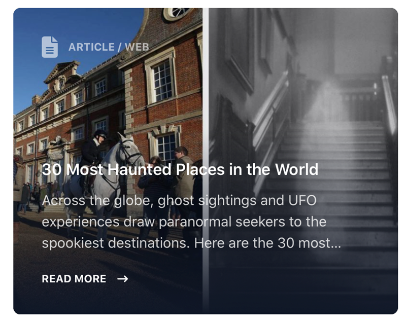 35 Most Haunted Places in the World