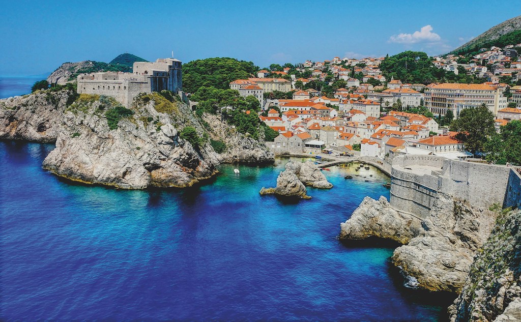 Dubrovnik city view