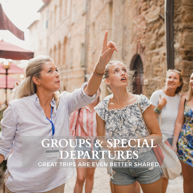 GROUPS &amp; SPECIAL DEPARTURES